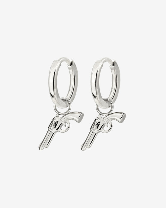 Bulletproof Hoop Set Baby Silver