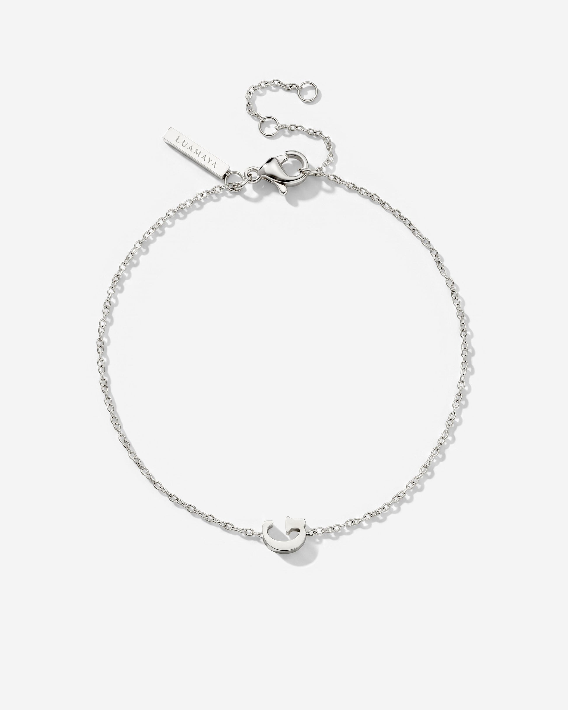 Tiny Letter Bracelet