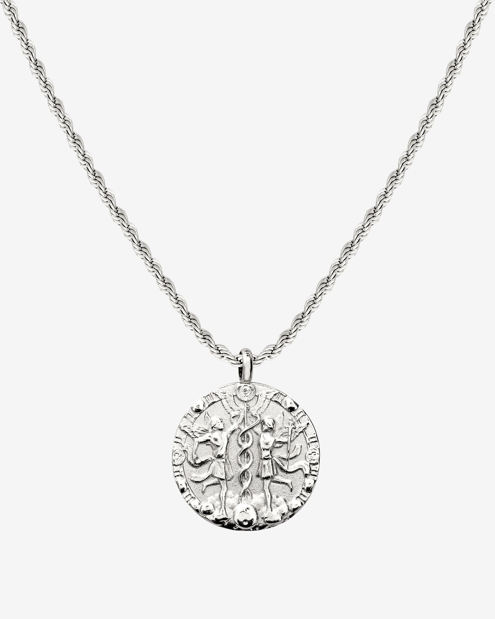 Zodiac Sign Necklace Silver