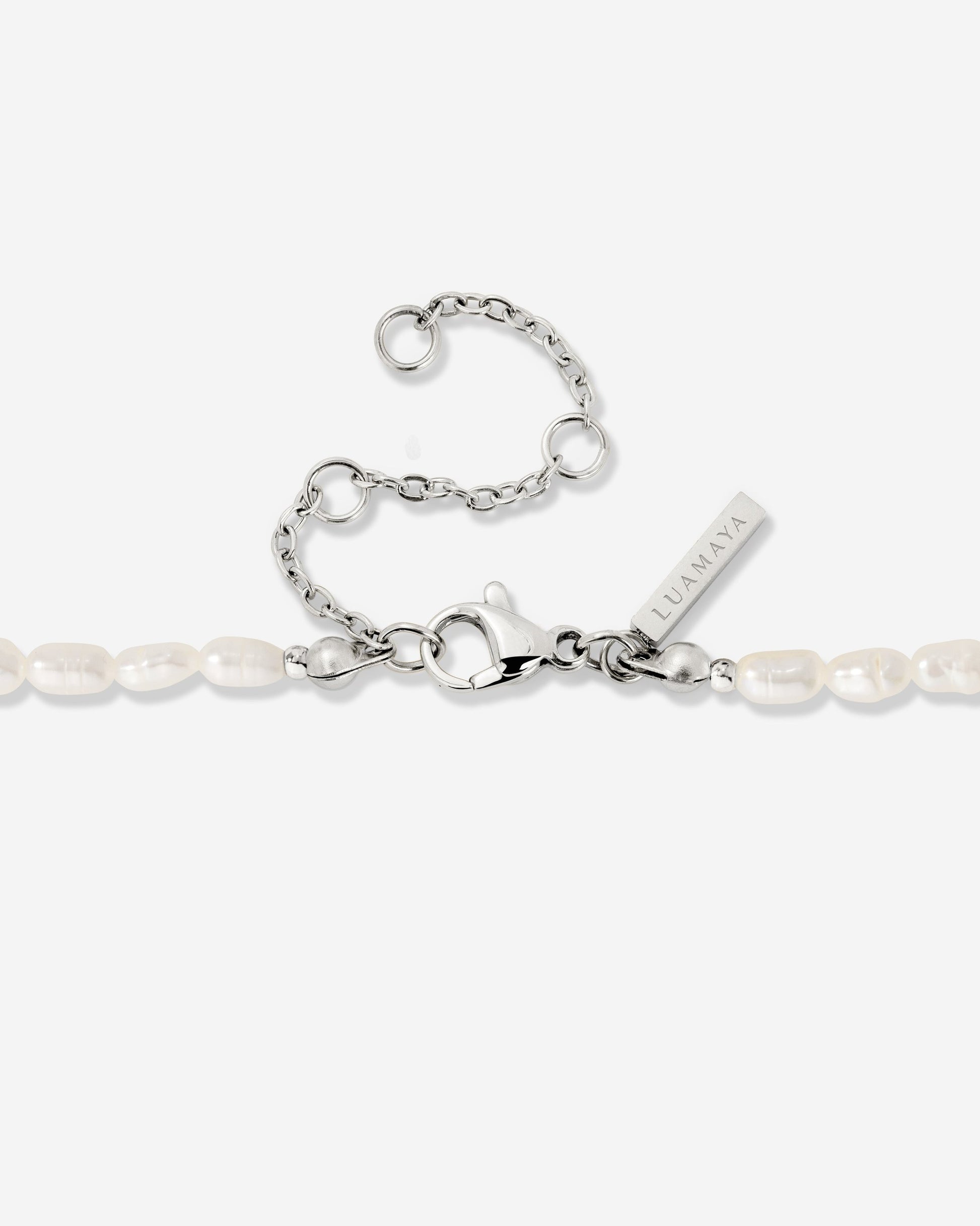 Spring Pastels Necklace Silver