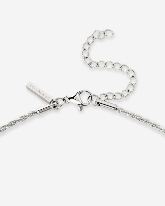 Not so silent Necklace Silver