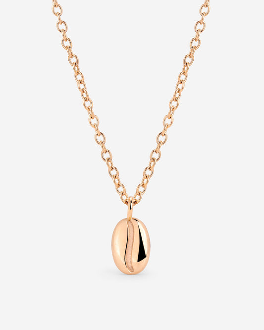 Golden Bean Necklace Rose Gold