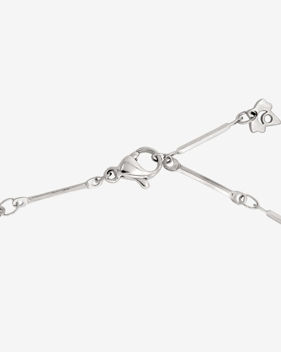 Annes Authentic Pearl Choker Silver