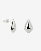 Happy Tears Studs Silver