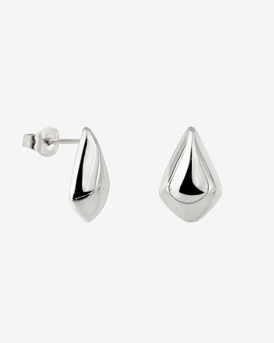 Happy Tears Studs Silver