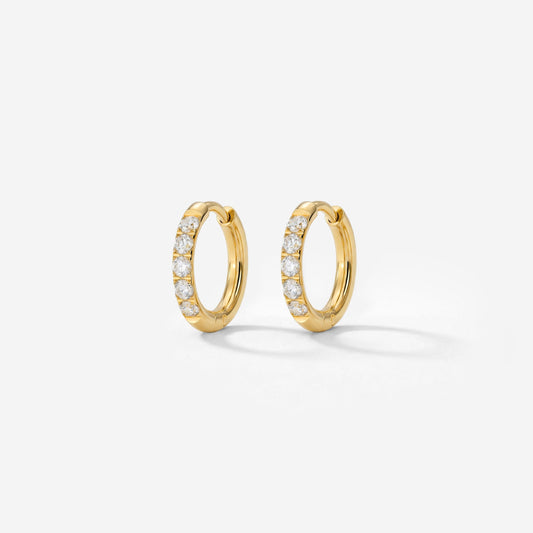 Glimmer Hoops Baby Gold