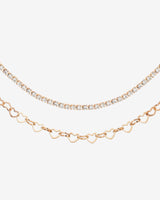 Glam Lover Necklace Bundle Rose Gold