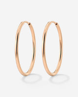 Extra Large Hoops Rose Gold