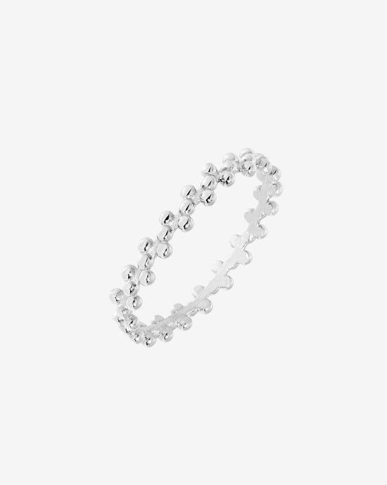Little Buds Ring Silver