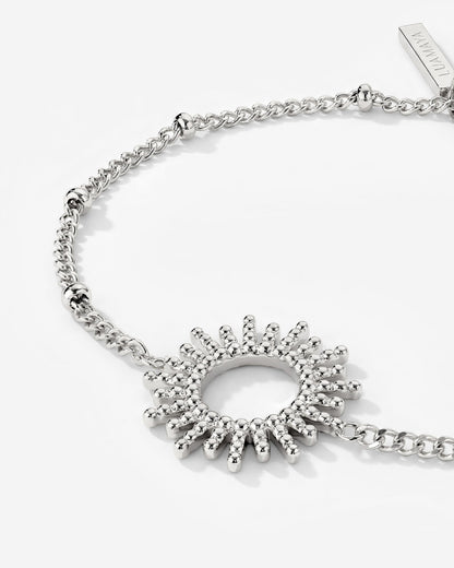 Sunny Beads Bracelet Silver