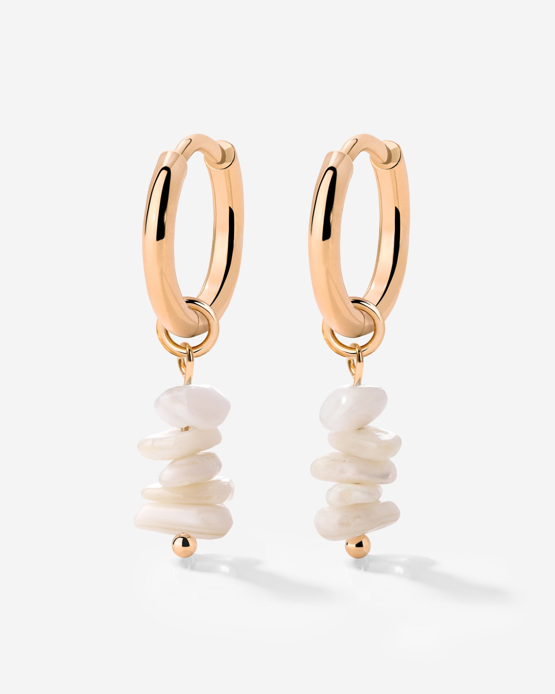 Shell Relic Hoop Set Small