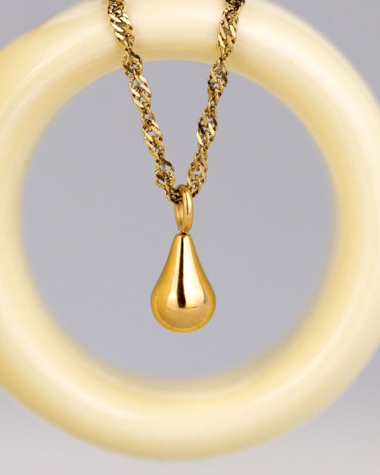 Drop it Necklace Silver