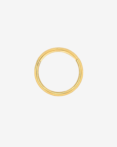 Basic Click Piercing Ring gold