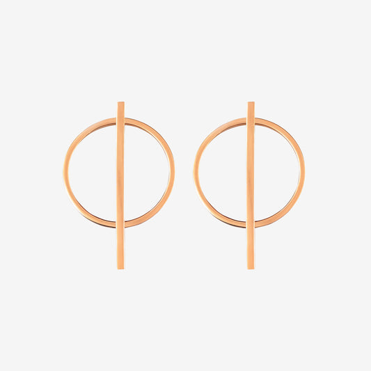 Luana Earrings Rose Gold