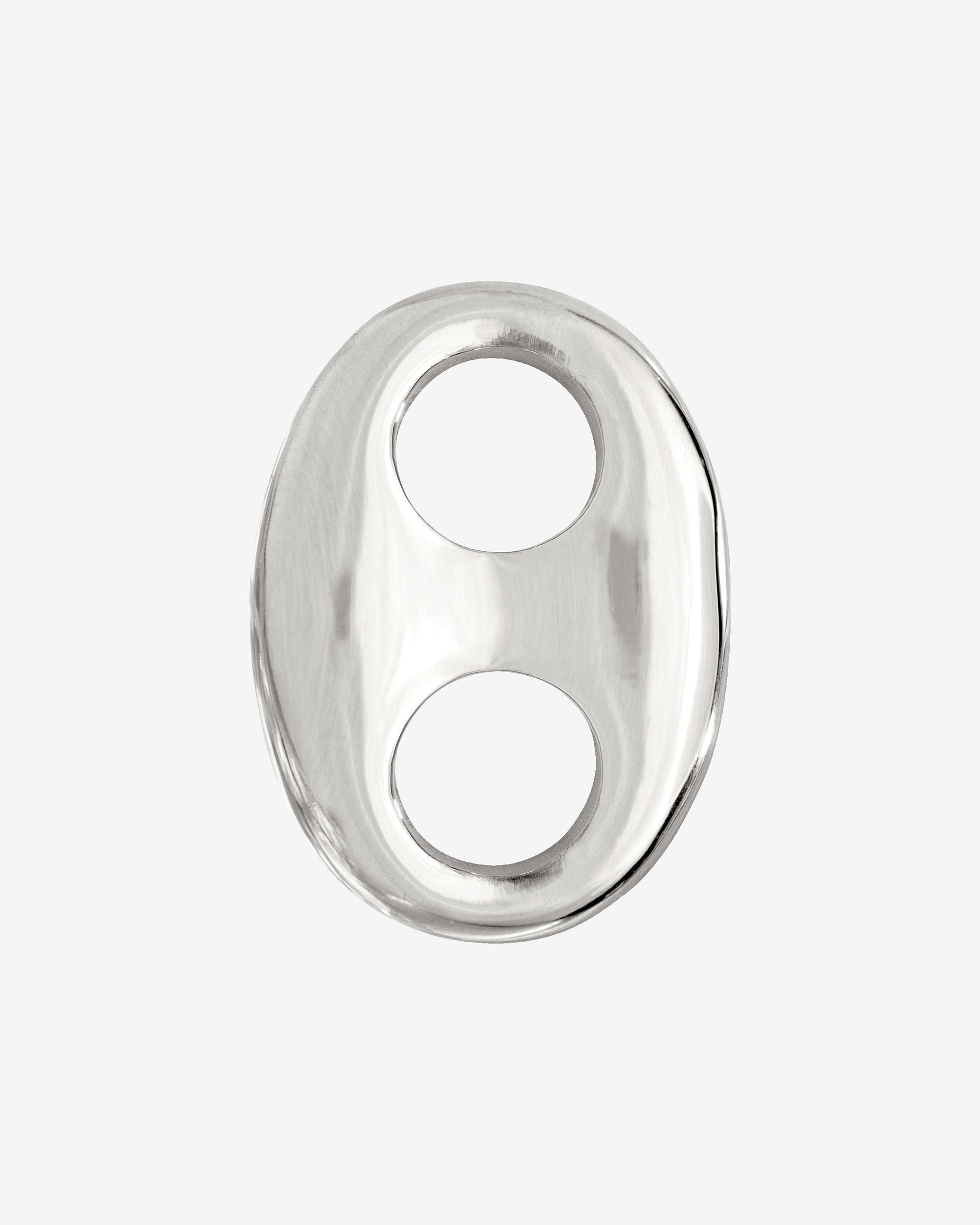 Chunky Gem Find Hoop Set Medium Silver