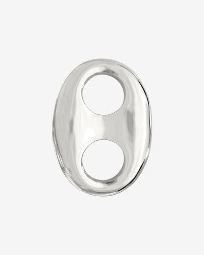 Chunky Gem Find Hoop Set Medium Silver