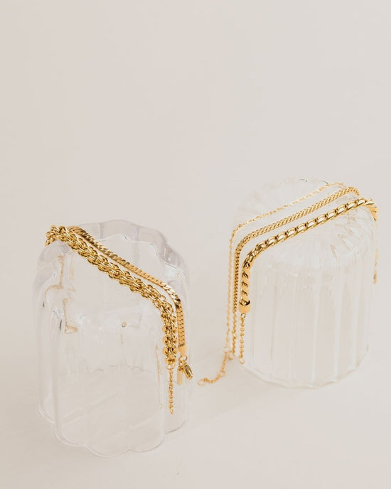 Tinsel Chain Bracelet gold