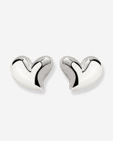 Heartie Studs Silver