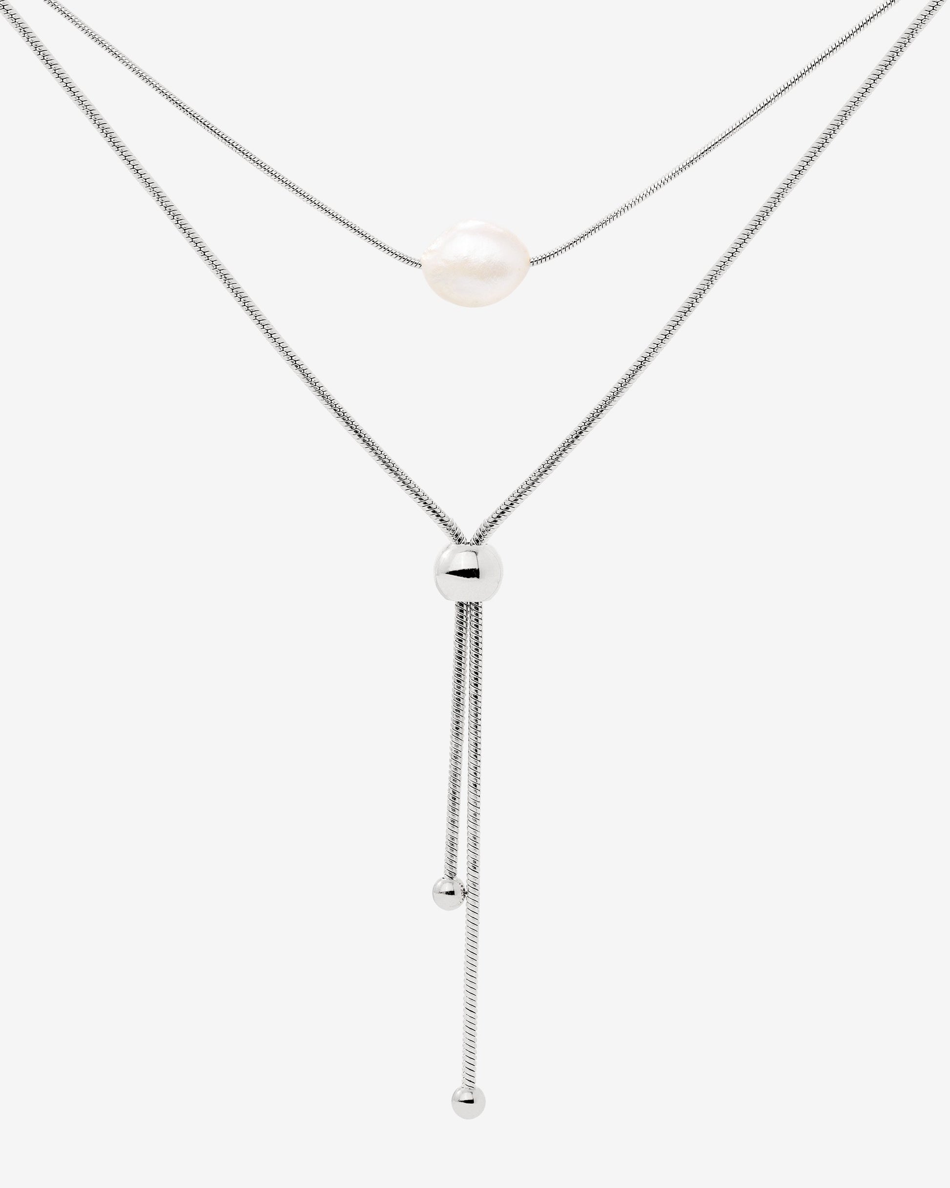 Minimalistic Elegance Necklace Bundle Silver