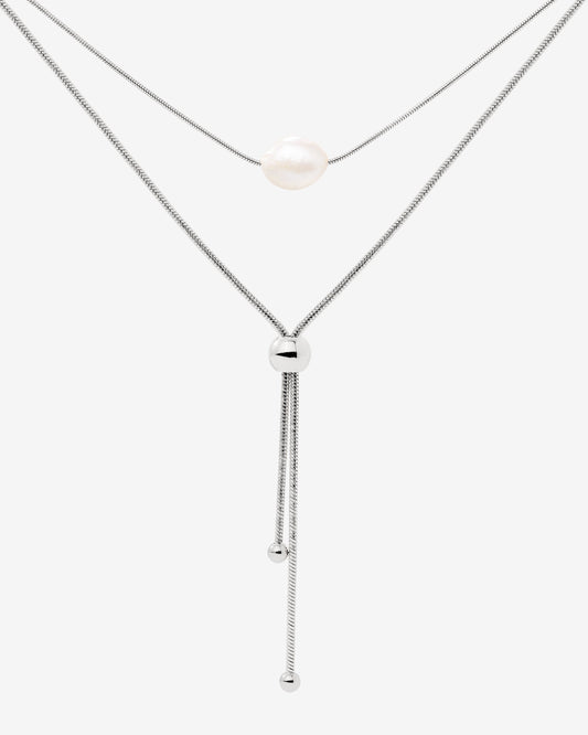 Minimalistic Elegance Necklace Bundle Silver