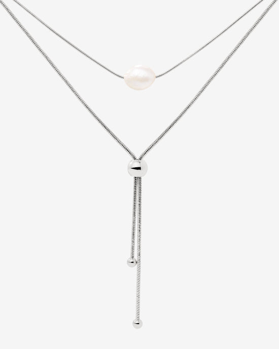 Minimalistic Elegance Necklace Bundle Silver