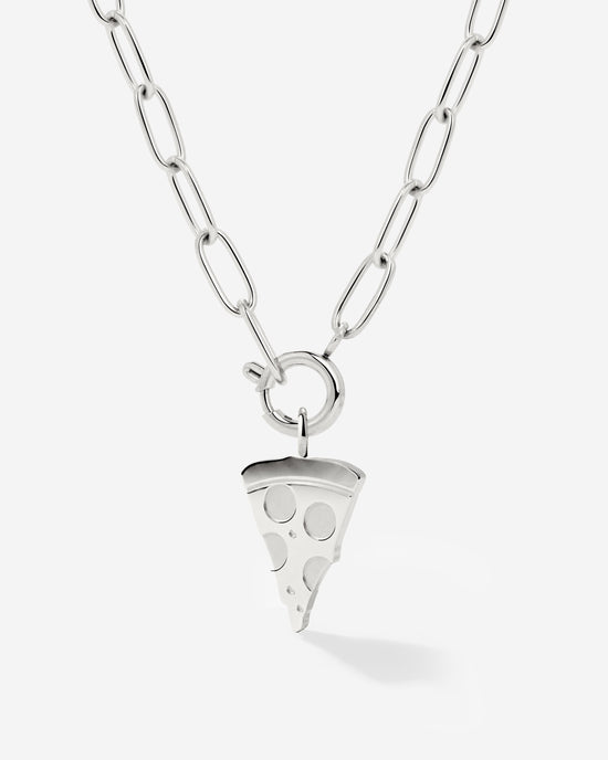 Bella Pizza Oval Links Necklace Set