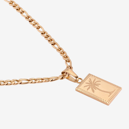 Just Vibes Necklace Rose Gold
