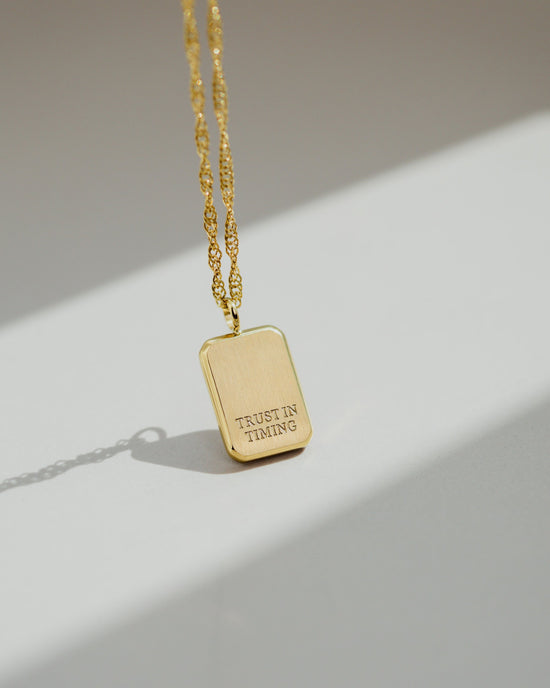 Trust in Timing Necklace