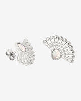 Incredible Leo Stud Earrings Silver