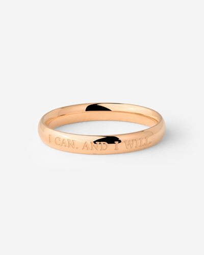 I can. And I will Ring Rose Gold
