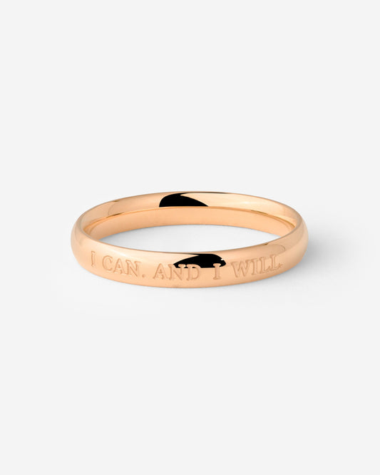 I can. And I will Ring Rose Gold