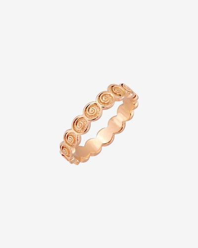 Swirl'n Ring Rose Gold