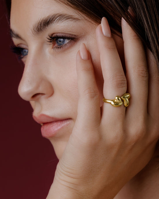 Heartie Ring Gold