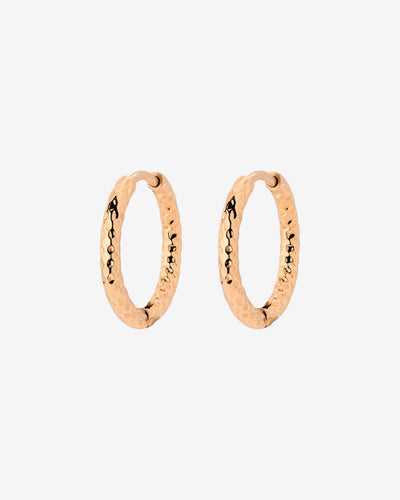 Prism Hoops Small Rose Gold