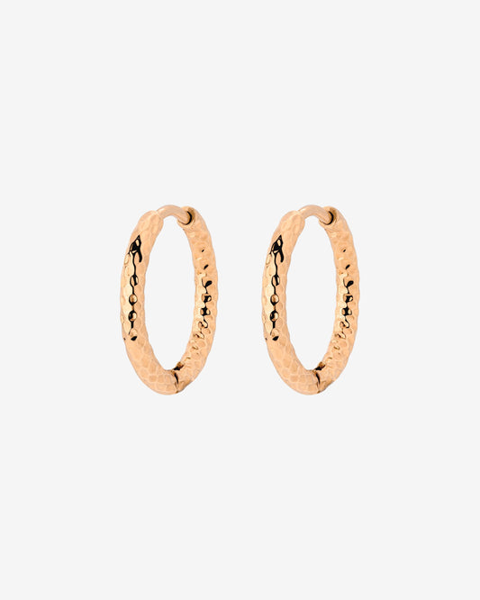 Prism Hoops Small Rose Gold