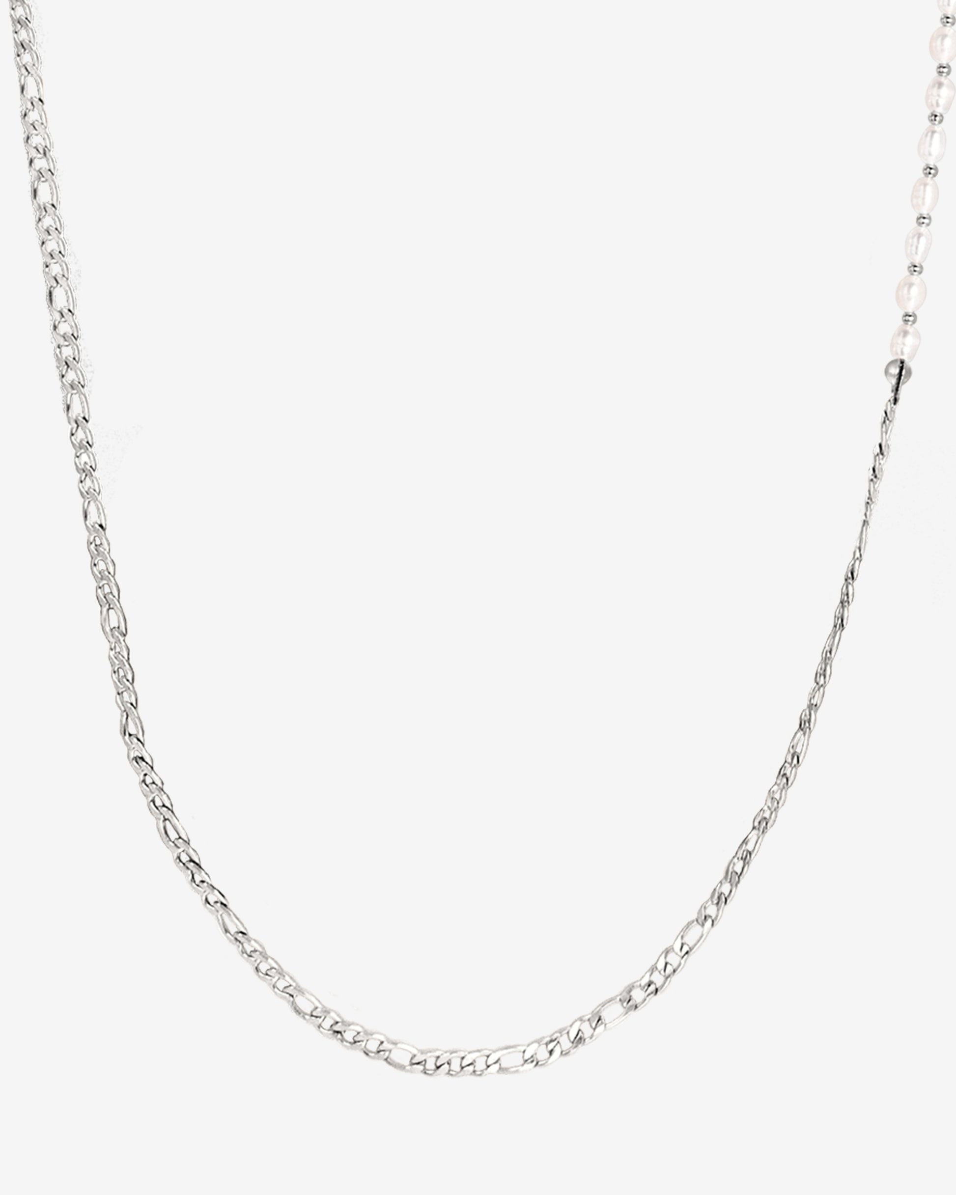 Pearly Sunglasses Chain Silver