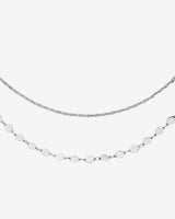 Timeless Ties Necklace Silver