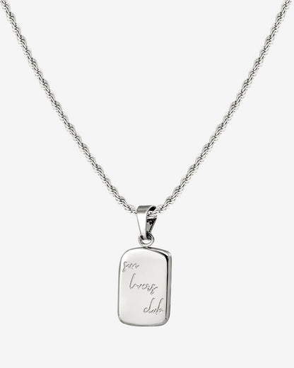 Sun Lover Pendant Necklace Silver