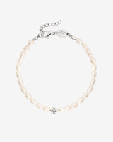 Blossom Pearl Bracelet Silver