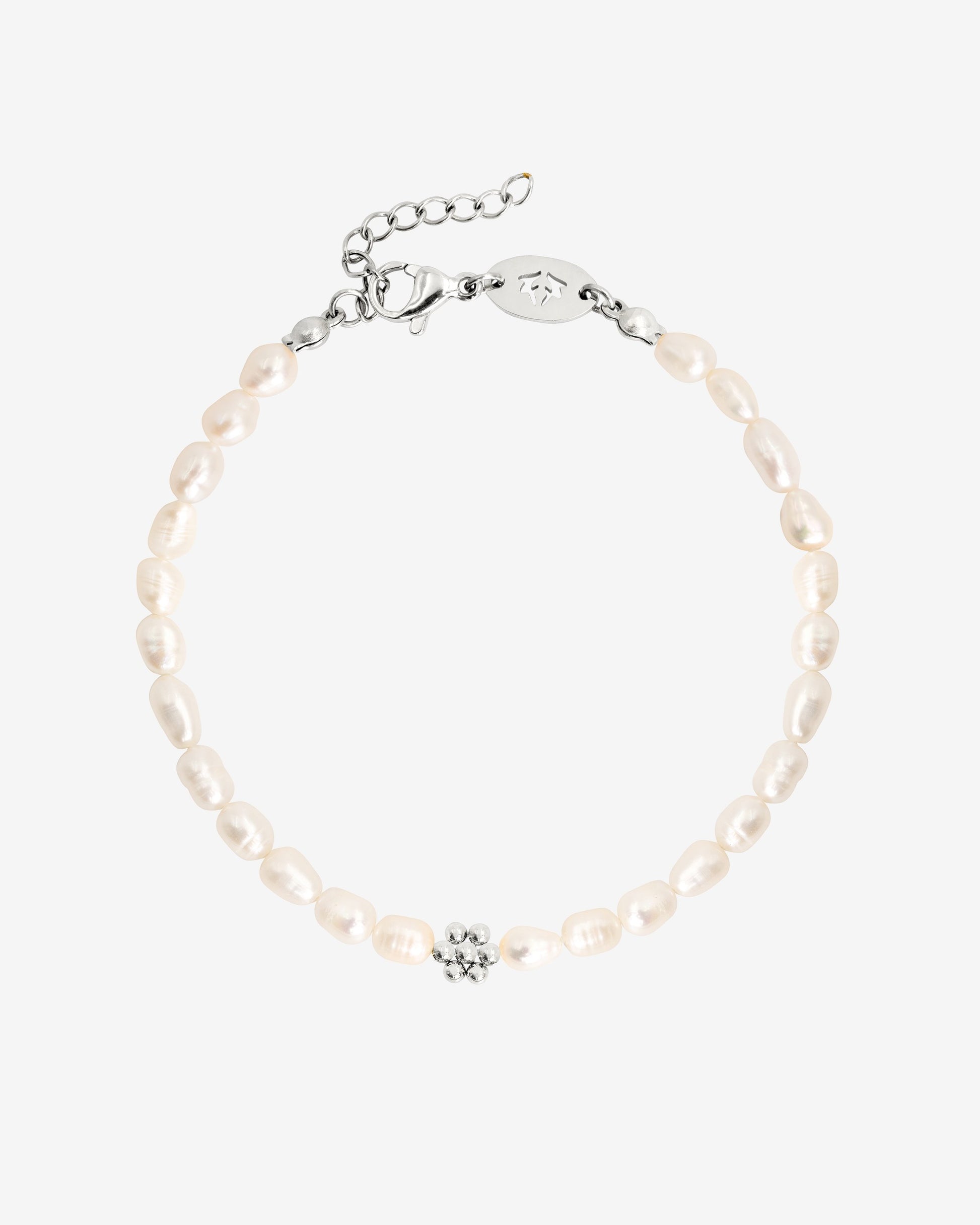 Blossom Pearl Bracelet Silver