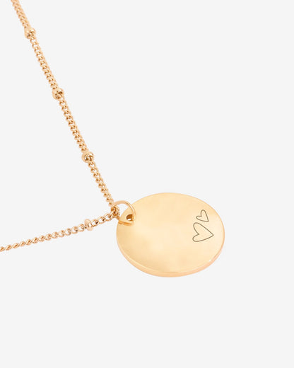 Mother & Daughter Necklace Rose Gold