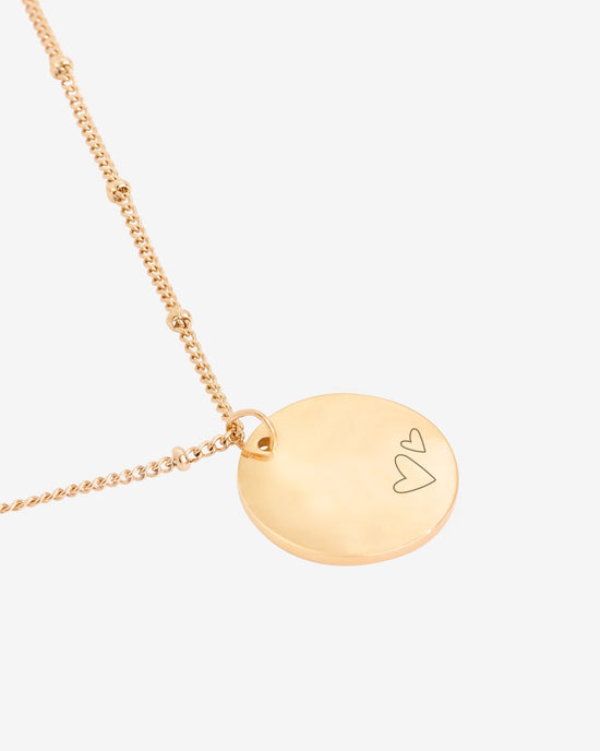 Mother & Daughter Necklace Rose Gold