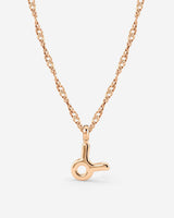 Taurus Bubble Necklace Rose Gold