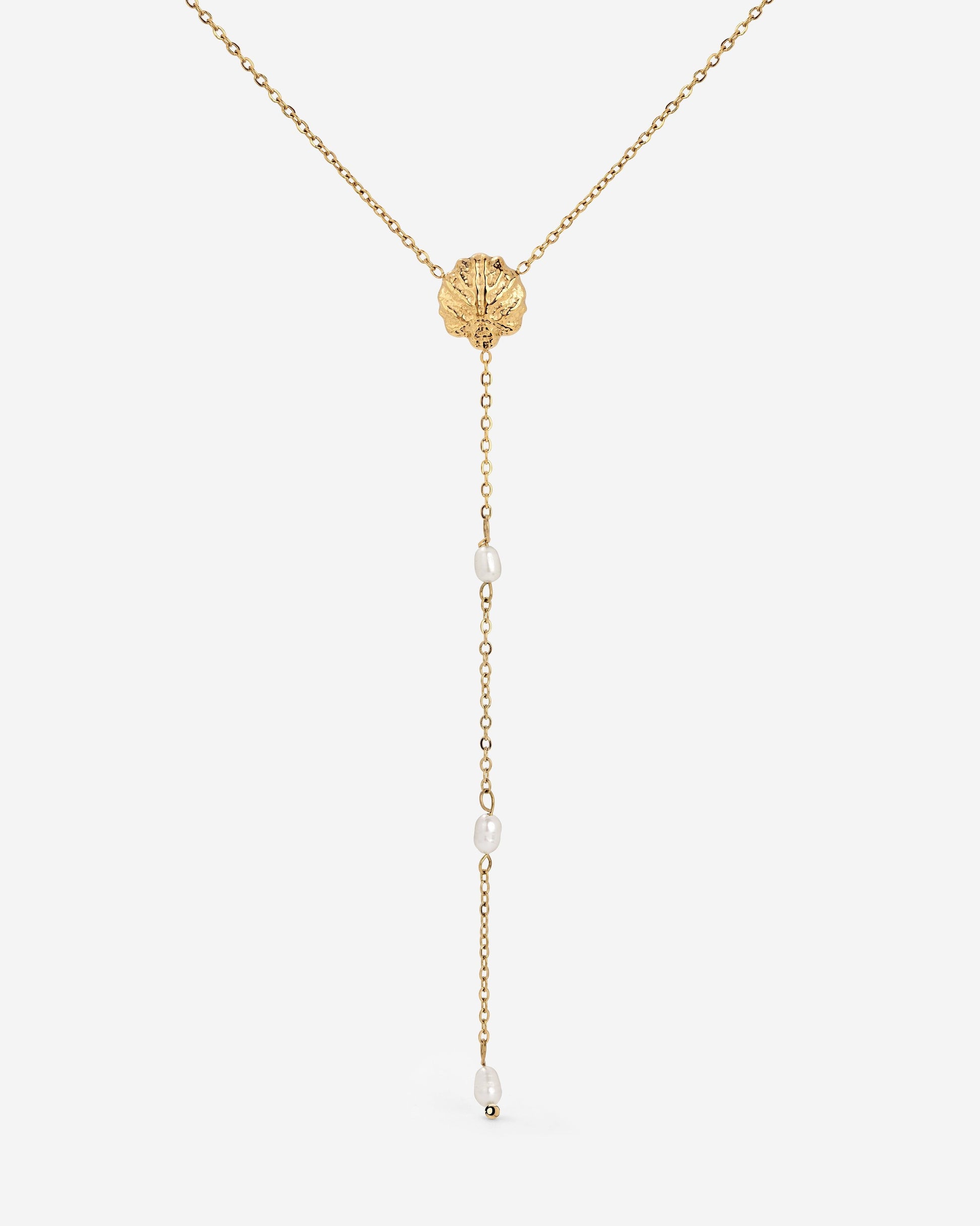 Ocean Lovers Y-Necklace Gold
