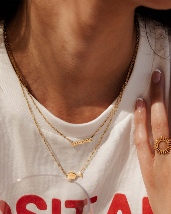 Vino Veritas Necklace gold
