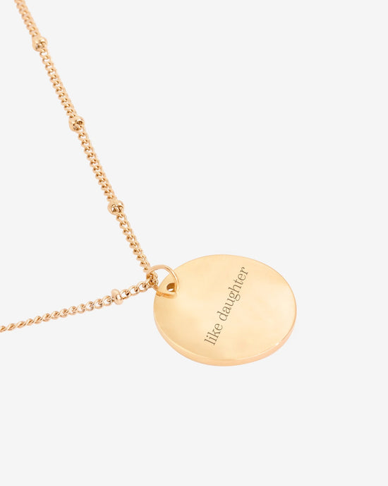Mother & Daughter Necklace Rose Gold