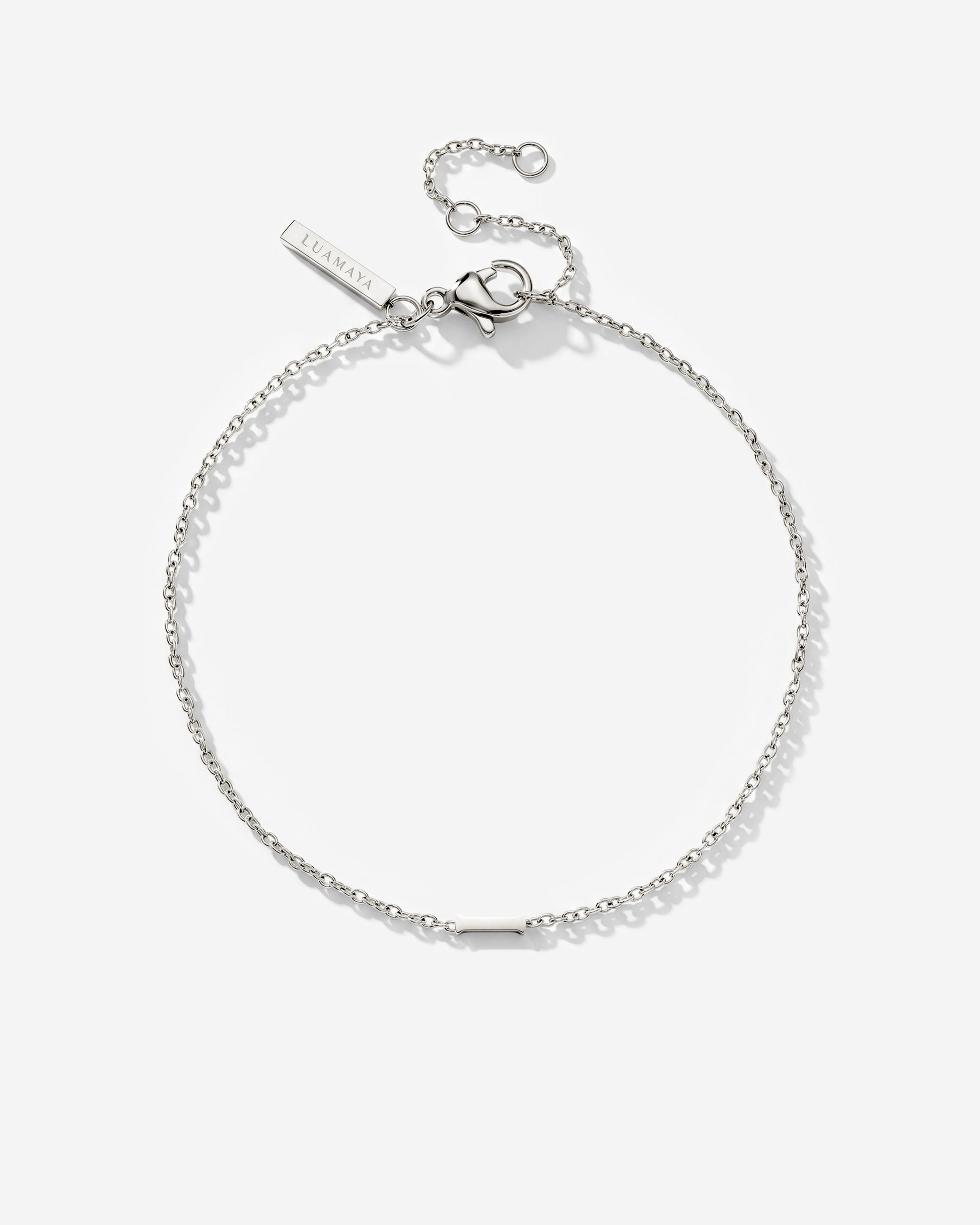 Tiny Letter Bracelet