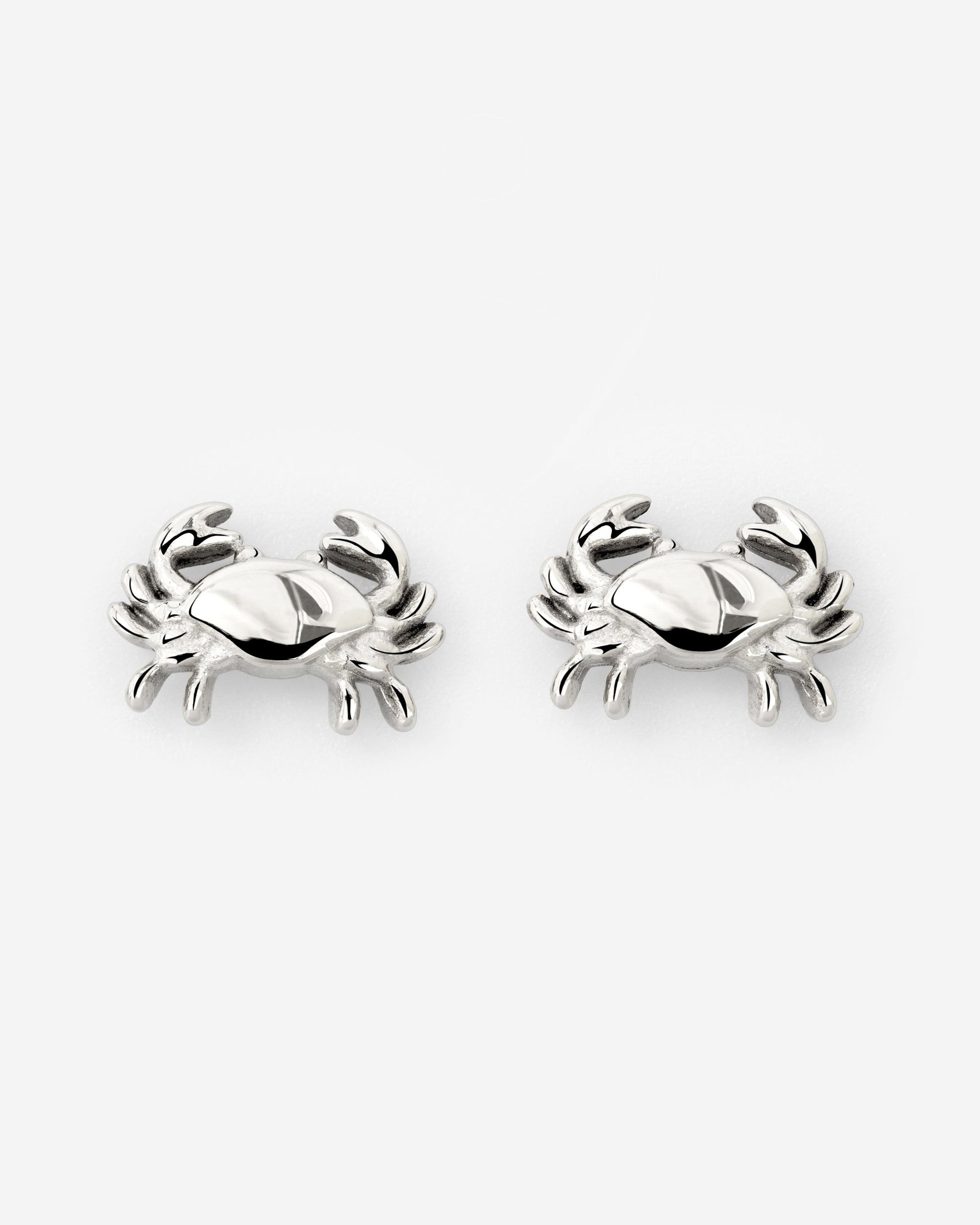 Crab Chaser Studs Silver