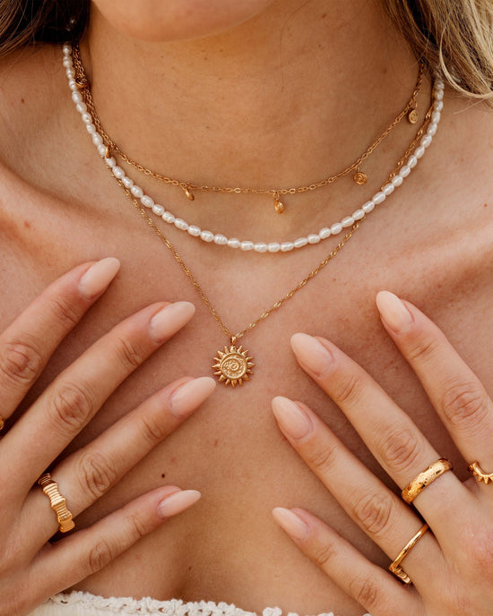 Perlita Choker Rose Gold