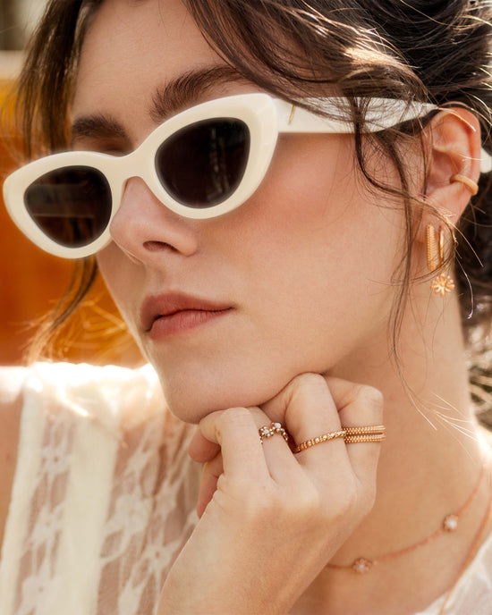 Dotted Ring Rose Gold